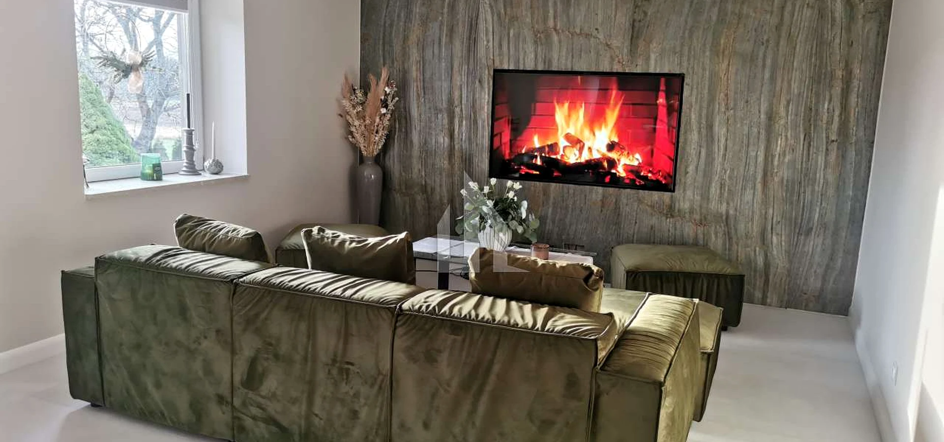Fireplace & Feature Wall Stone Veneer — HSK International India